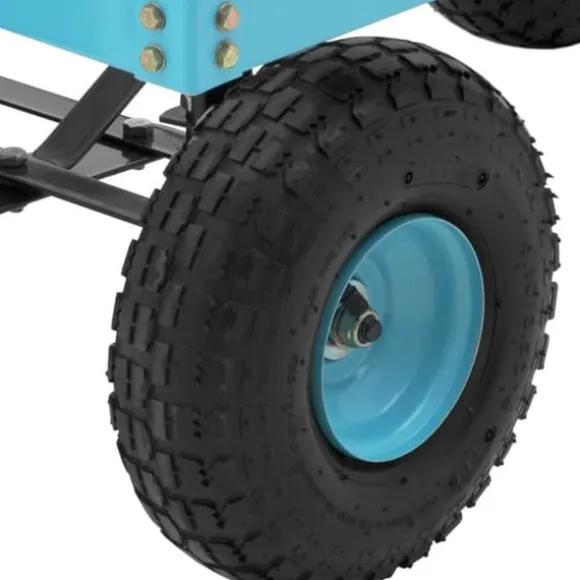 Havetransportvogn, 2 niveauer, lavet af mesh, op til 150 kg