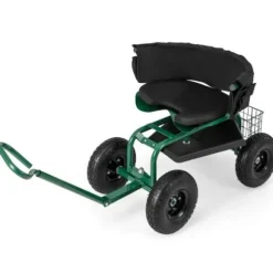 Havetrillebør Scooter, 35,5x24x23,5-27cm, Rød, Sort
