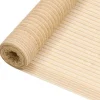 HDPE afskærmning 2x50 m - Praktisk privatliv i haven | Farve: Beige | Vægt: 195 g/m²