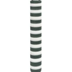 HDPE Afskærmning 1,8x25 m - Privatlivsskærm | Farve: Grøn/Hvid | Vægt: 195 g/m²