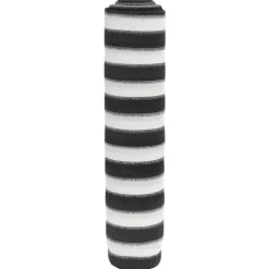 HDPE afskærmning 3,6x10 m - Privatlivsmaskering | Farve: Antracitgrå/Hvid | 75 g/m²