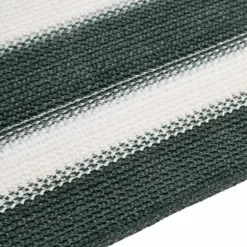 HDPE afskærmning 3,6x10 m - Privatlivsskærm | Farve: Grøn/Hvid | 75 g/m²