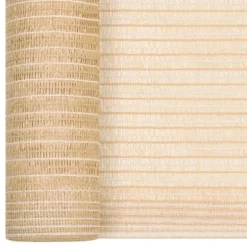 HDPE-afskærmning til have og terrasse - 2x25 m | Farve: Beige | Vægt: 150 g/m²
