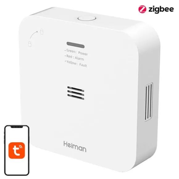 Heiman WS-720ES Tuya WiFi Smart kuliltedetektor