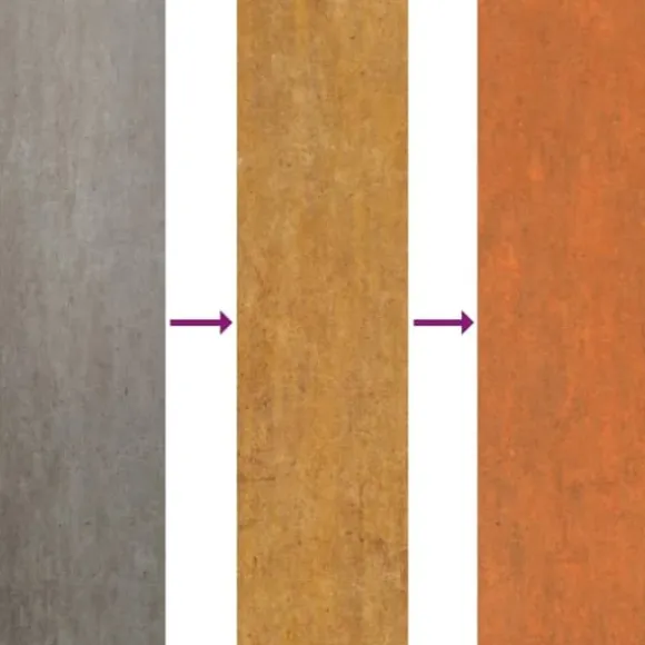 Højbed i cortenstål - Dybt og robust design | Størrelse: 480x80x45 cm | Farve: Rustfarvet