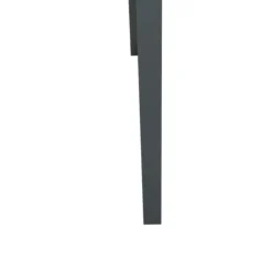 Højbed i metal 100x30x80 cm med ben & 3 drænhuller – have/balkon