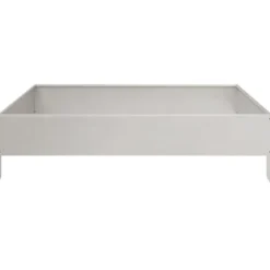 Højbed i rustfrit stål - Perfekt til planter & blomster | Størrelse: 100x100x26 cm
