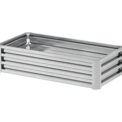 Højbed i stål 120x60x30,5 cm, rustfri & vejrbestandig – altan/have