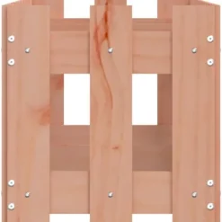 Højbed med stakitdesign - Plantebed i massivt douglasgran | Størrelse: 150x30x30 cm