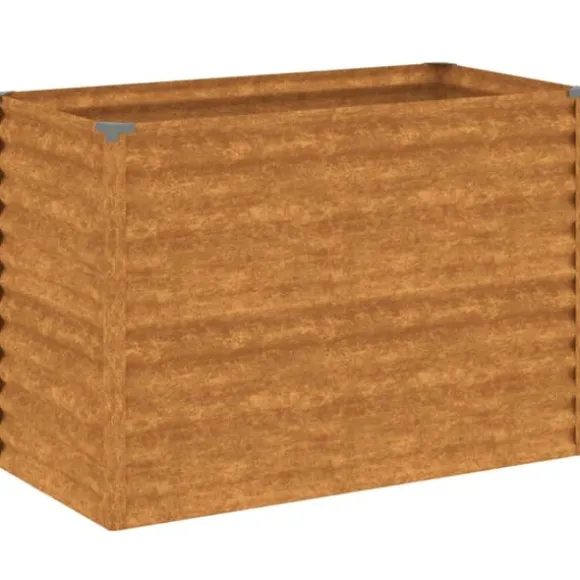 Højbed 100x50x69 cm cortenstål - Højbed - Højbede - Home & Living