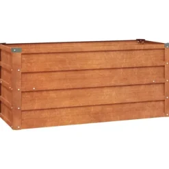 Højbed 100x40x45 cm cortenstål rustfarvet - Højbed - Højbede - Home & Living