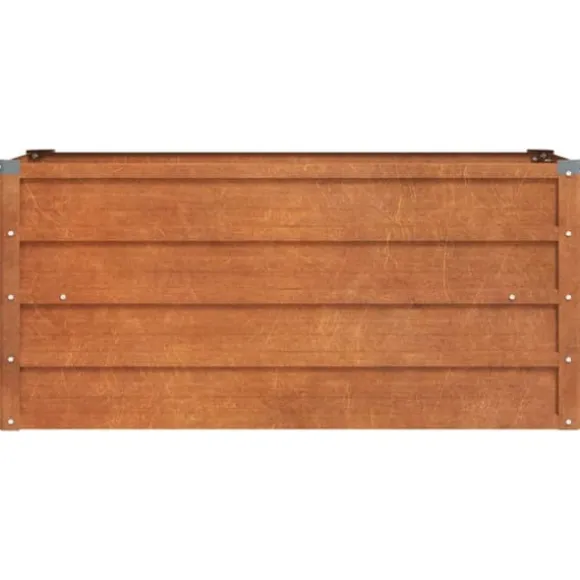 Højbed 100x40x45 cm cortenstål rustfarvet - Højbed - Højbede - Home & Living