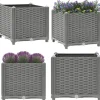 Højbed 40x40x38 cm polypropylen - Plantekasse - Plantekasser - Home & Living