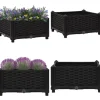 Højbed 40x40x23 cm polypropylen - Højbed - Højbede - Home & Living