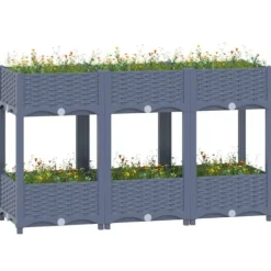 Højbed 120x40x71 cm polypropylen - Højbed - Højbede - Home & Living