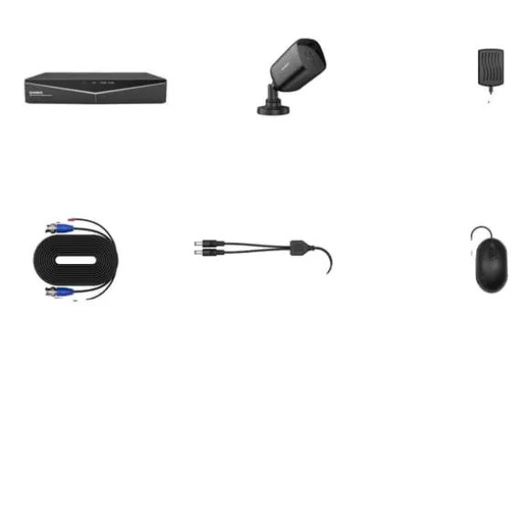 Hjem Sikkerhedskamera System, 1080N DVR, Natvision, 2T, Med 2PCS kamera