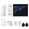 Hjemmealarmsystem, trådløs forbindelse, smart automatisering,GSM 2G WiFi Kit A, EU Stik