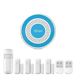 Hjemmealarmsystem, Trådløs opsætning, Smart app kontrol,A519W-G