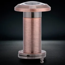 Hjemmesikkerhed Optisk Glas Vidvinkel Dørkikkert Dørkikkert (Rød Bronze)