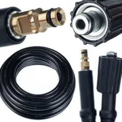 Højtryksslange 5m Kärcher Quick Connect - M22 til højtryksrenser K2 K3 K4 K5 K6 K7