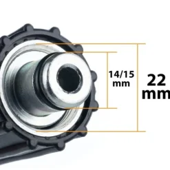 Højtryksslange 5m Kärcher Quick Connect - M22 til højtryksrenser K2 K3 K4 K5 K6 K7