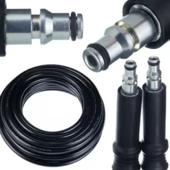 Højtryksslange 15m Quick Connect til højtryksrenser AR Blue Clean / Michelin / Black Decker / Mac Allister / Makita / Stanley