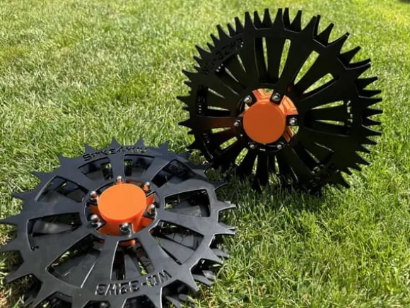 Hjul til WORX Landroid S og M plæneklippere, kulstofstål 3 mm
