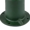 Håndvandpumpe Stander, 22,86x22,86x66 cm, Grøn, Støbejern