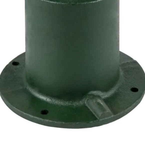 Håndvandpumpe Stander, 22,86x22,86x66 cm, Grøn, Støbejern