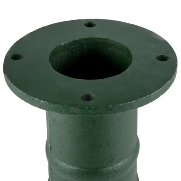 Håndvandpumpe Stander, 22,86x22,86x66 cm, Grøn, Støbejern