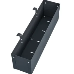 Hængende plantekasse - klik ombygning - 50x12x15cm - antracit