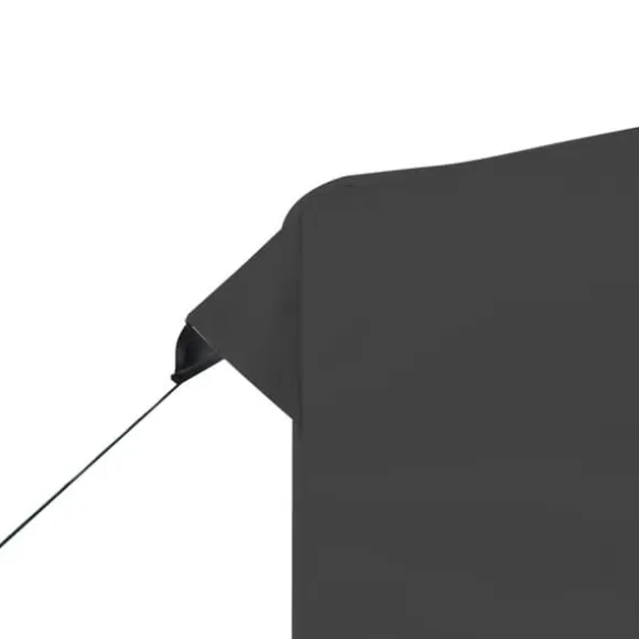 Hopfällbart partytält i aluminium 3x3 m - Elegant solskydd | Färg: Antracit | Storlek: 3x3 m