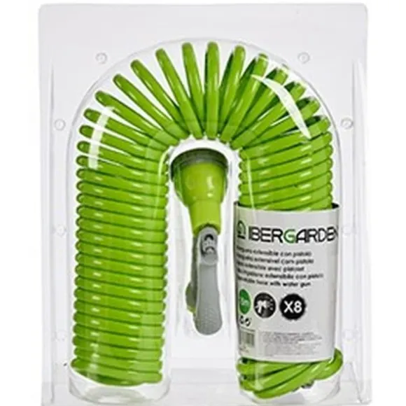 Hose with accessories kit Ibergarden CO12540 Nylon ABS 15 m (6 Units)