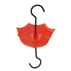 Hummingbird Feeder Guard Semi-transparent Hummingbird Moat tilbehørskroge med stor kapacitet Model B Udvidet