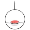 Hummingbird feeder Smuk letvægts hængende fugle feeder med 4 porte til udendørs baghave