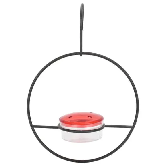 Hummingbird feeder Smuk letvægts hængende fugle feeder med 4 porte til udendørs baghave