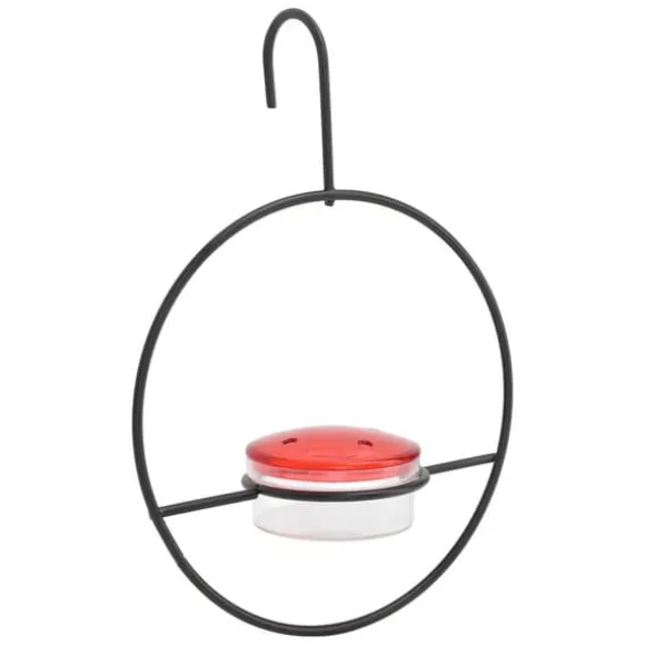 Hummingbird feeder Smuk letvægts hængende fugle feeder med 4 porte til udendørs baghave