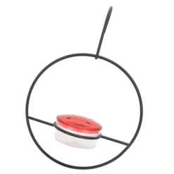 Hummingbird feeder Smuk letvægts hængende fugle feeder med 4 porte til udendørs baghave
