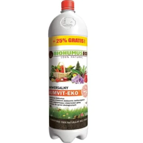 Humvit Eko Universal 1L + 25% gratis - 100% økologisk gødning BiohumusEco