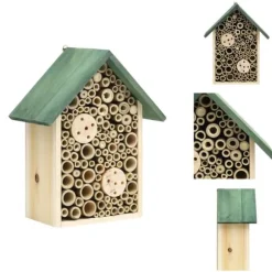 Huse til sommerfugle - Living insekthotel 2 stk. 23x14x29 cm fyrretræ