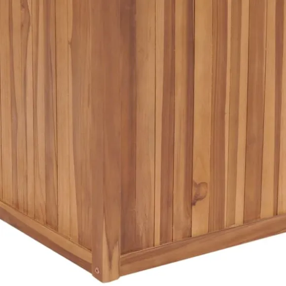 Hævet plantekasse i massivt teaktræ | Størrelse: 100x50x70 cm