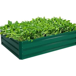 Hævet Plantekasse, 120x90x30 cm, Grøn