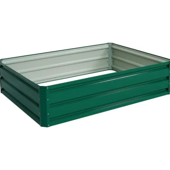 Hævet Plantekasse, 120x90x30 cm, Grøn