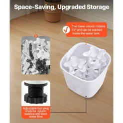 Hydroponisk Dyrkningssystem 30 Pods, Smart Hydroponisk Tårn, Effektiv Vandcirkulation