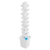 Hydroponisk dyrkningssystem - Vertikalt tårn - 45 plantehuller - 115 cm - Børsteløs DC-pumpe - 95–245 V EU/US-stik - PP-plast - Hvid