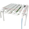 Hydroponisk Grow Kit, 36/54 Plantesites, Pladsbesparende Design,1 Lag 54 Huller