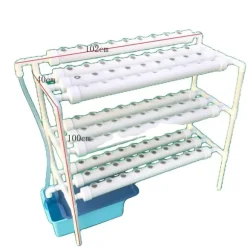 Hydroponisk Grow Kit, 3-lags design, 90/108 plantesider,3 Lag 90 Hull