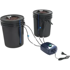 Hydroponisk System, Dybde-Vand Kultur, Luftpumpe Inkluderet,sort