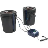 Hydroponisk System, Dybde-Vand Kultur, Luftpumpe Inkluderet,sort