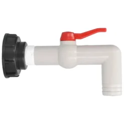 IBC Tank Hane Adapter Vandslange Tilslutning Havetilbehør 90° 32mm Hane VVS Værktøj
